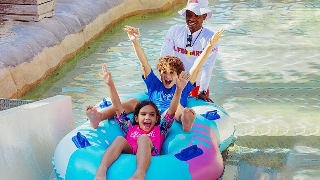 بخش مخصوص کودکان در پارک آبی وایلد وادی دبی