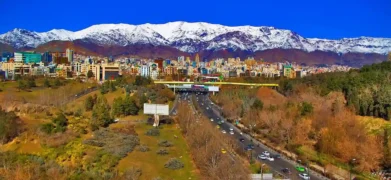 تصویر بزرگراهی در تهران