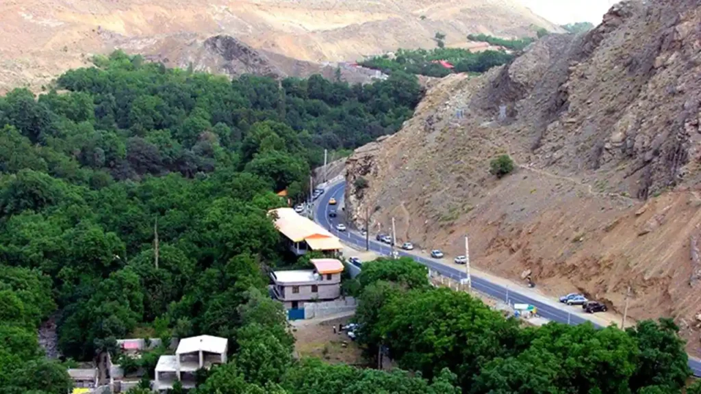 روستاهای کن و سولقان از مکان های مناسب سیزده به در در تهران