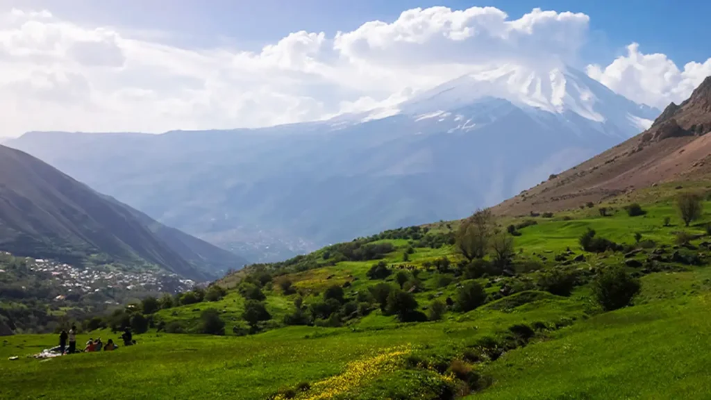 دشت هویج در منطقه لواسان